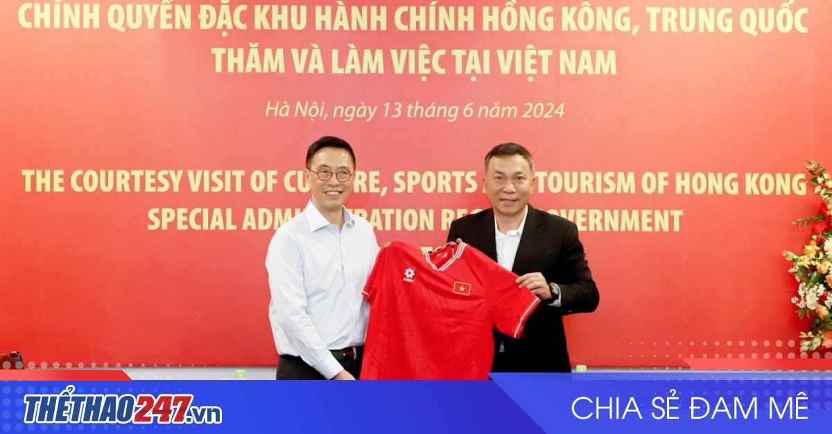 加強越南與中國香港的足球合作