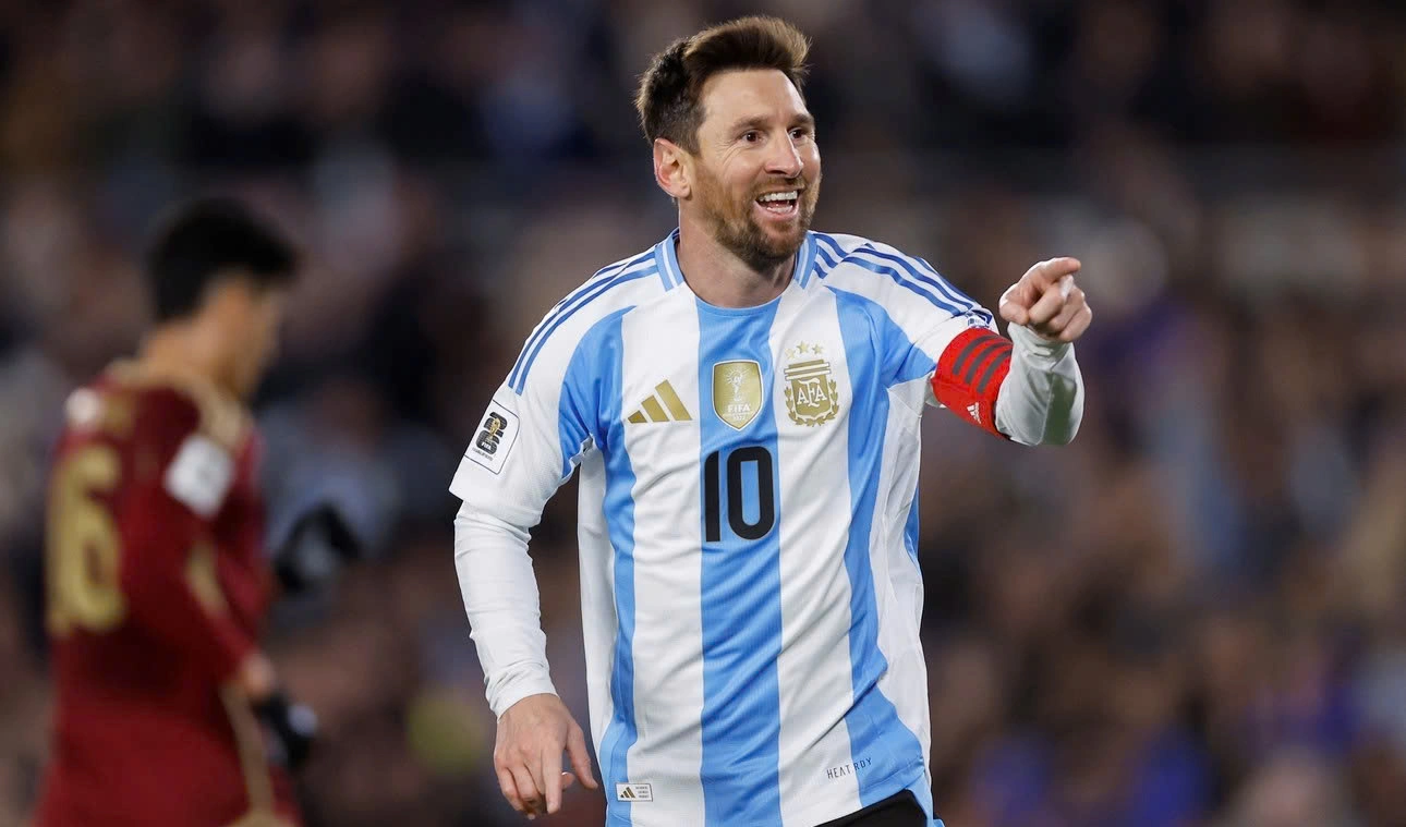 Không có Messi, Argentina vẫn thắng dễ đội hạng 65 FIFA