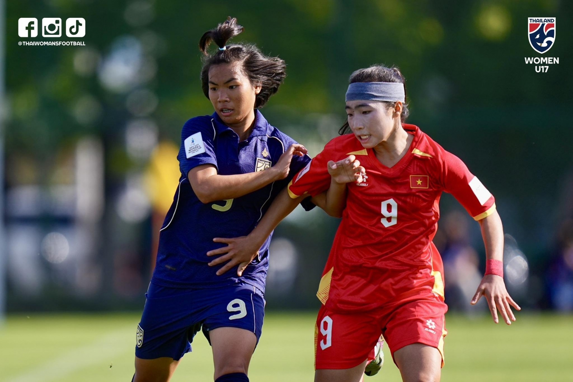Trực tiếp bóng đá U17 nữ Việt Nam 1-2 U17 nữ Thái Lan: Siêu phẩm đá phạt
