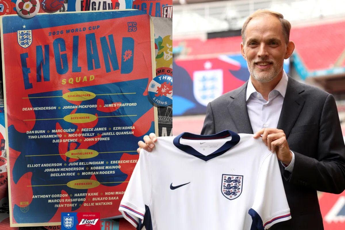 CHÍNH THỨC: ĐT Anh chốt danh sách dự World Cup, bùng nổ tranh cãi