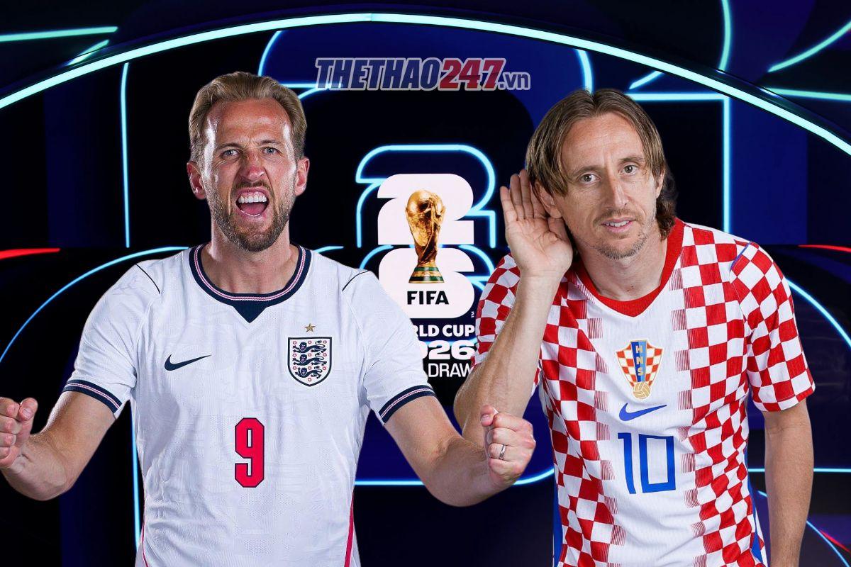 Trực tiếp bóng đá Anh vs Croatia: Sẵn sàng khai cuộc