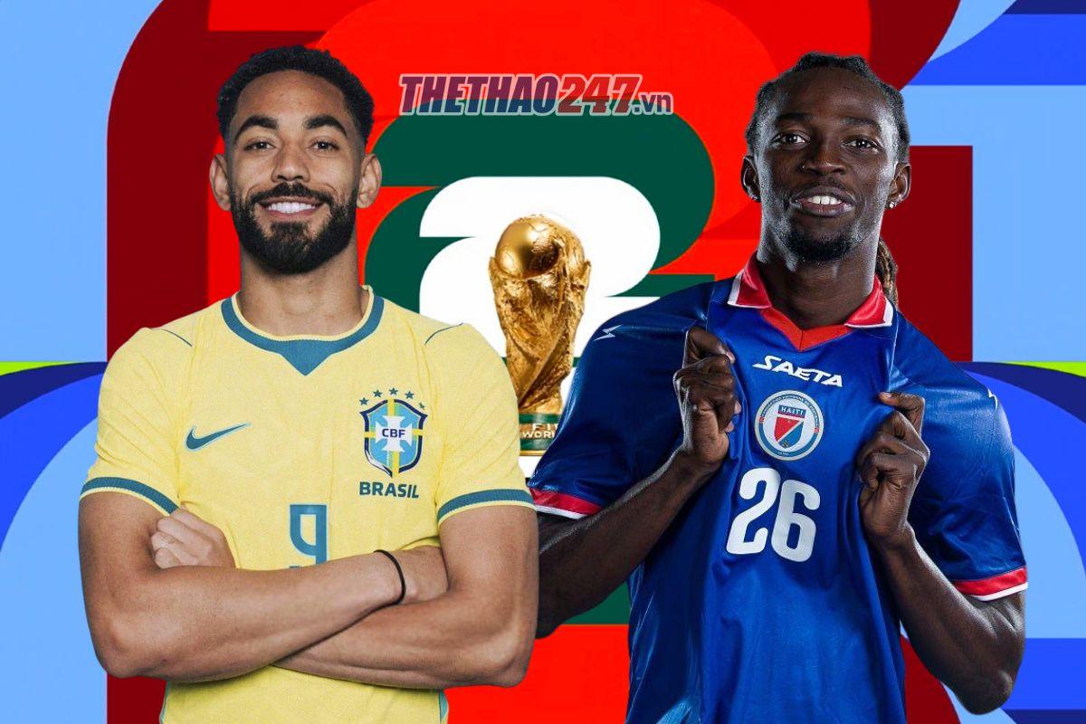 Dự đoán tỷ số Brazil vs Haiti: Bữa tiệc bàn thắng