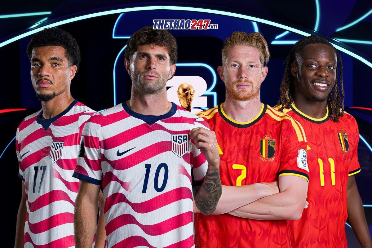 Dự đoán bàn thắng, góc & thẻ phạt Mỹ vs Bỉ - World Cup 2026
