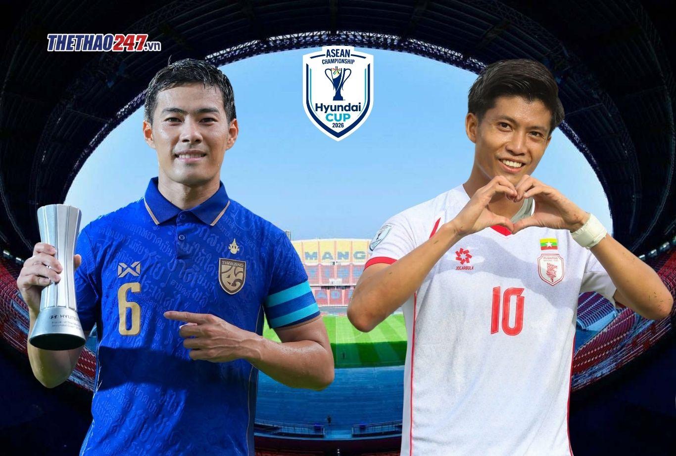 Nhận định Thái Lan vs Myanmar: Hàng thủ sạch lưới chờ thử lửa