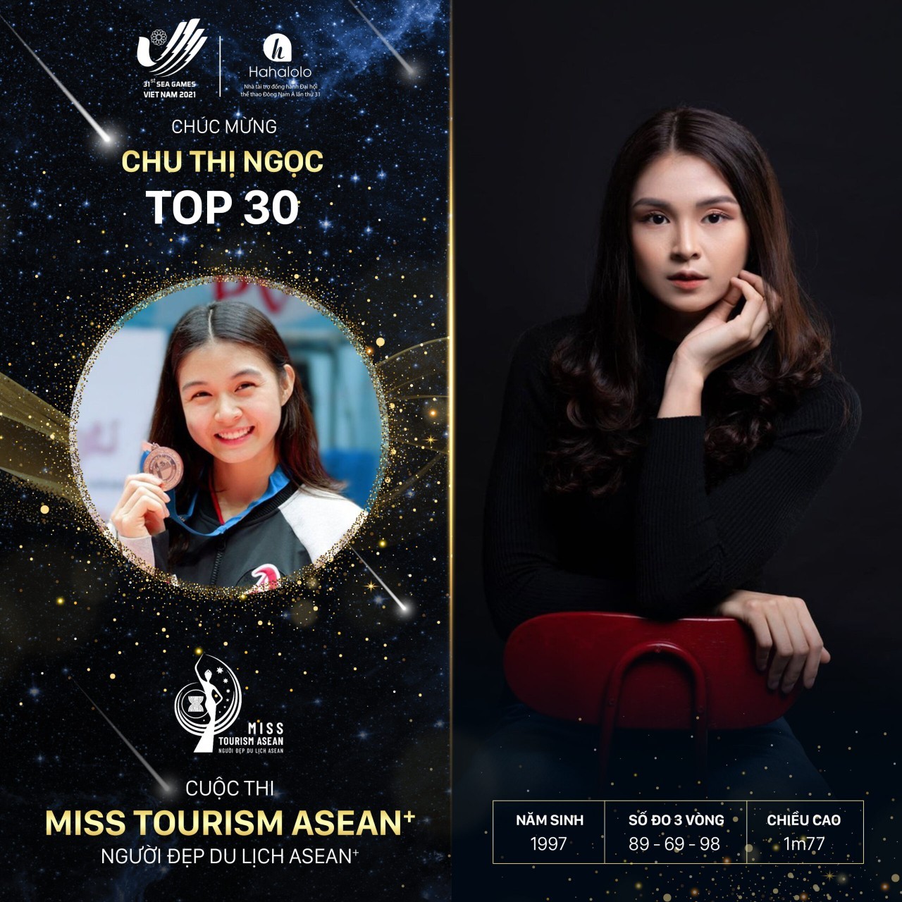 Miss Tourism ASEAN+ 2022: Ngọc nữ bóng chuyền Chu Thị Ngọc lọt Top 30 131046