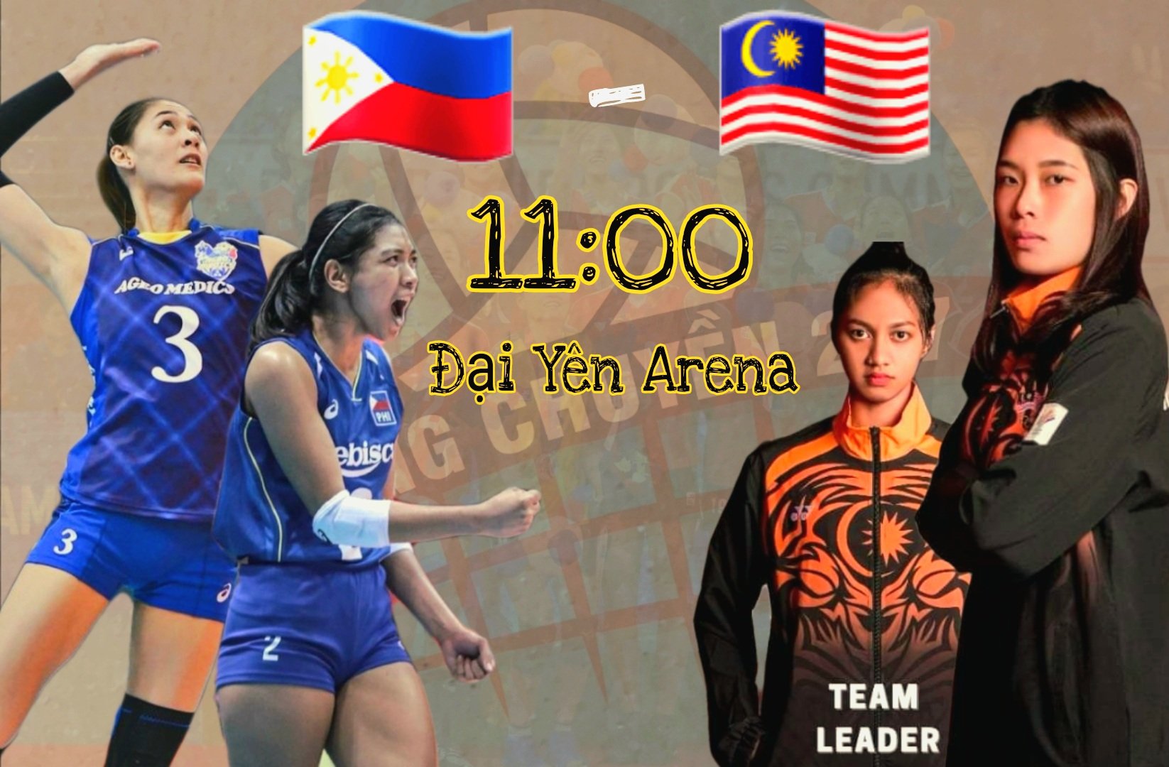 Trực tiếp bóng chuyền nữ SEA Games 31 ngày 13/5: Malaysia với Philippines (Link xem VTV) 136464