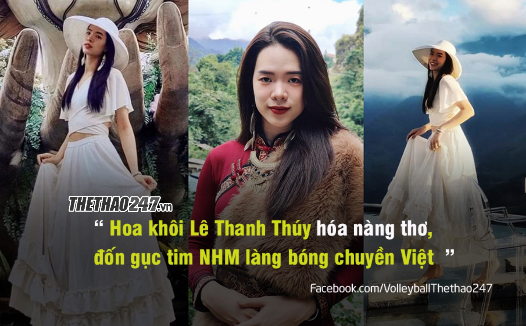 thumbnail - Hoa khôi bóng chuyền Lê Thanh Thúy 'hóa nàng thơ' khiến fan mê mệt