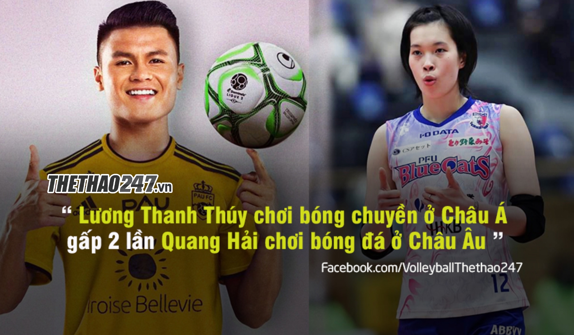 thumbnail - Thanh Thúy xuất ngoại, lương 1 mùa bằng Quang Hải chơi bóng tại Châu Âu 2 năm