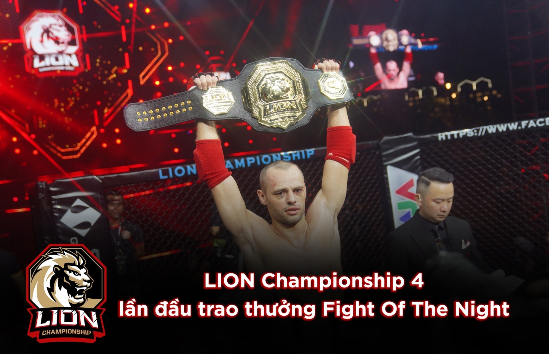 Xác định chủ nhân giải 'Fight Of The Night' của MMA LION Championship 4 264441
