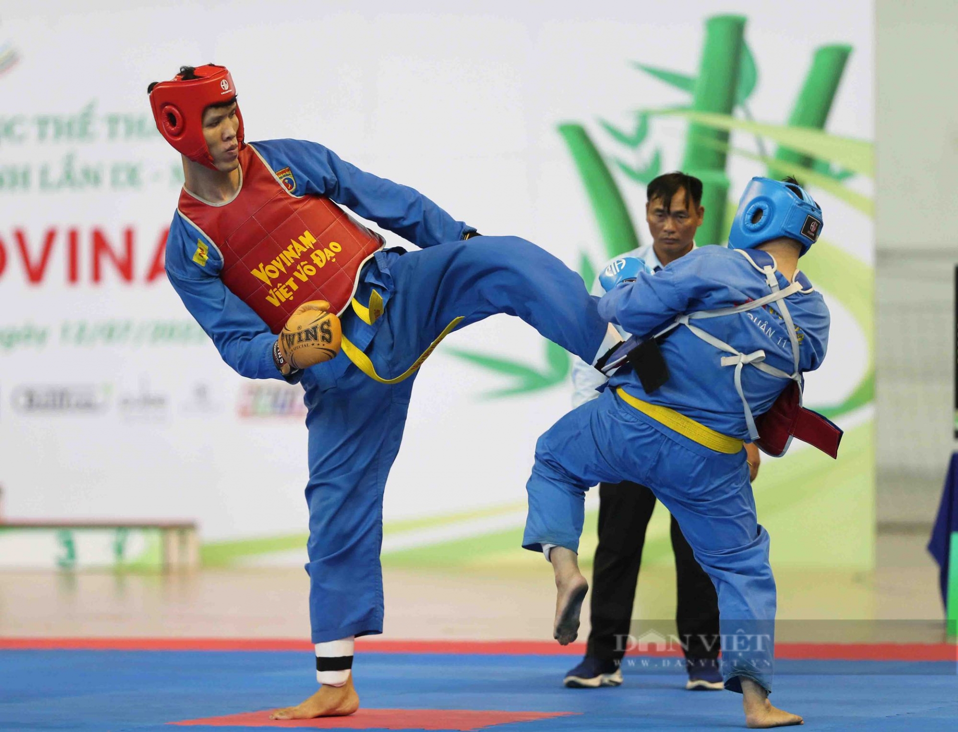 Khổng lồ 2m25 vô địch Vovinam quốc gia không được dự SEA Games 32 269937