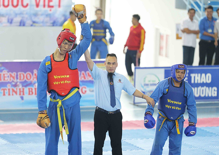 Khổng lồ 2m25 vô địch Vovinam quốc gia không được dự SEA Games 32 269945