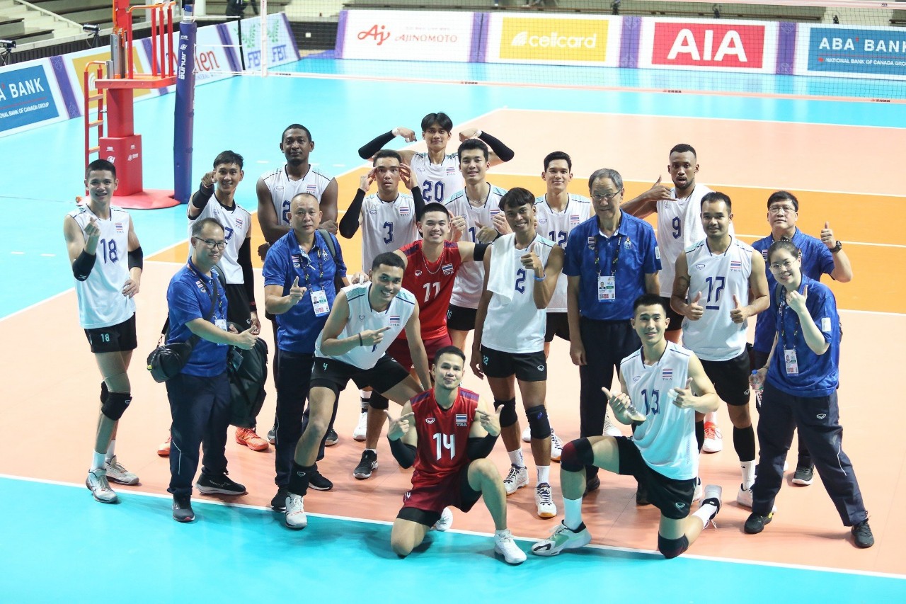 Xác định 4 đội bóng vào bán kết bóng chuyền nam SEA Games 32 276710