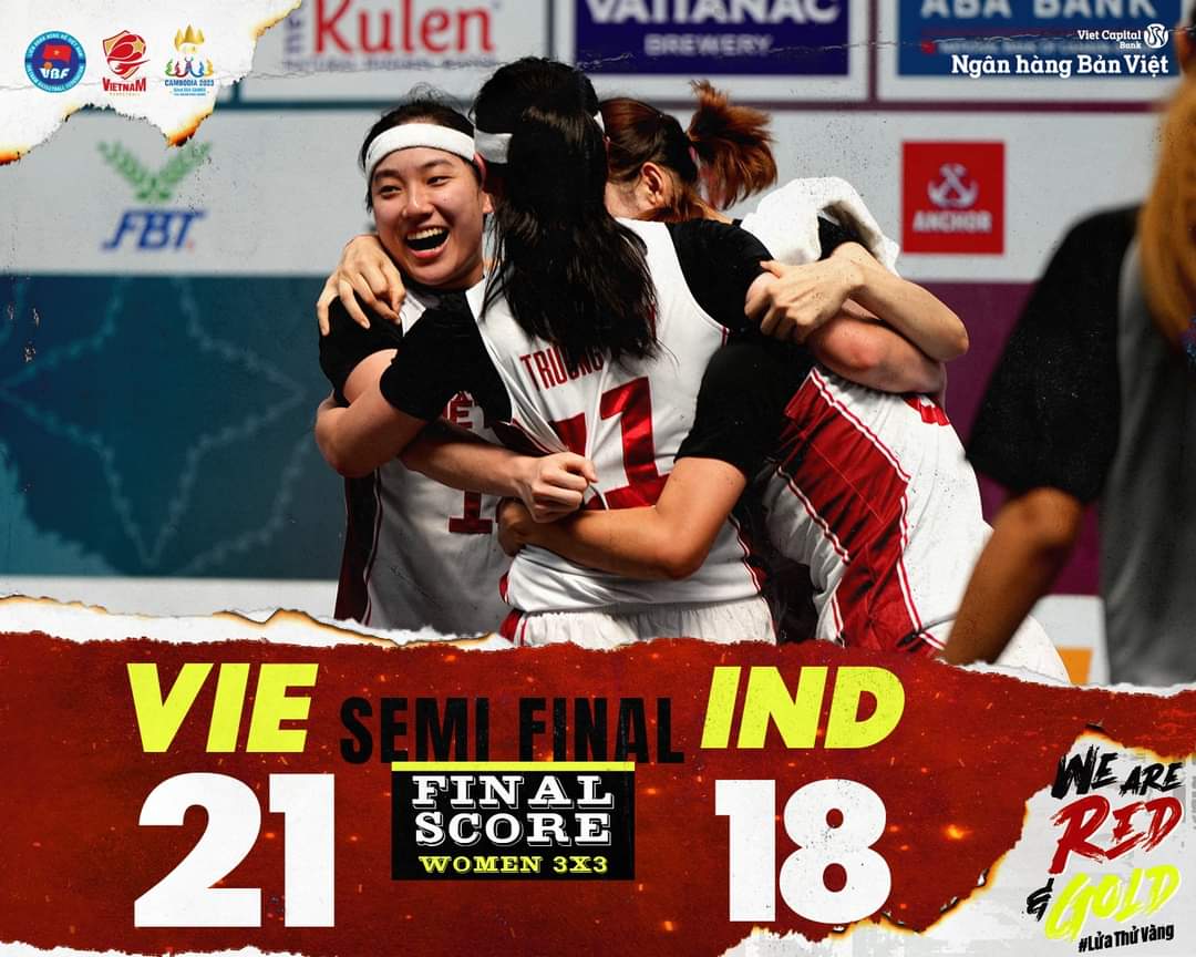 Hạ gục Indonesia, Việt Nam vào chơi chung kết SEA Games 32 bóng rổ nữ 3x3 276961