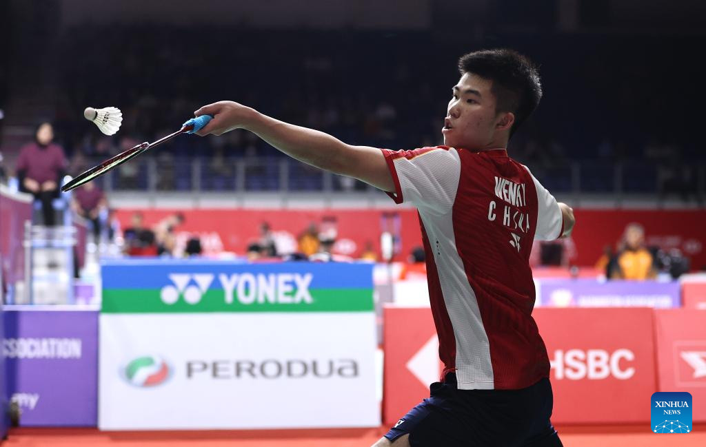 Đại diện Trung Quốc thắng sốc Kento Momota và số 2 cầu lông thế giới 284704