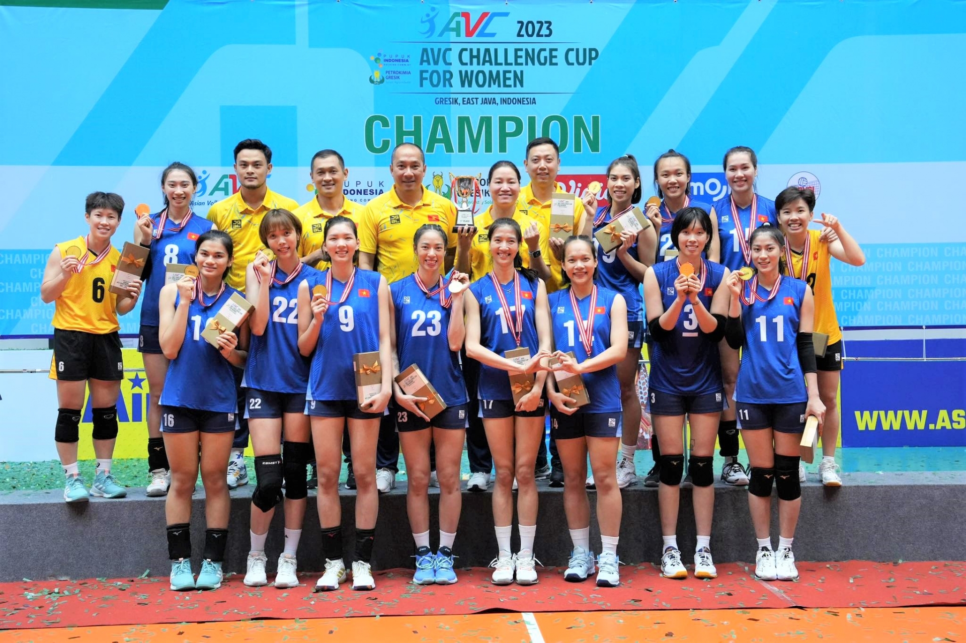 Bóng chuyền nữ Việt Nam dự giải Challenger Cup thế giới 2023 khi nào, ở đâu? 296077