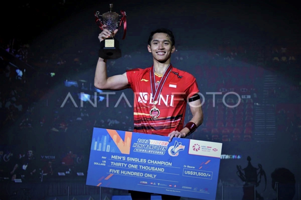 Jonatan Christie 'thiết lập lịch sử' trước ngày bảo vệ HCV ASIAD 328497