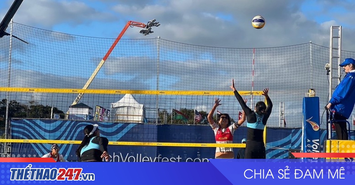 วอลเลย์บอลชายหาดหญิงไทย ‘สร้างแผ่นดินไหว’ ในการแข่งขันระดับโลก