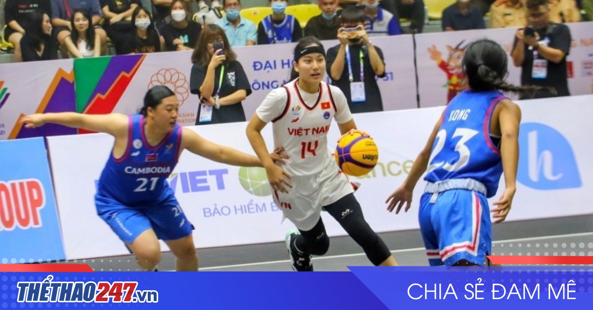 Lịch thi đấu chung kết bóng rổ 3x3 SEA Games 32 ngày 7/5: Việt Nam vs ...
