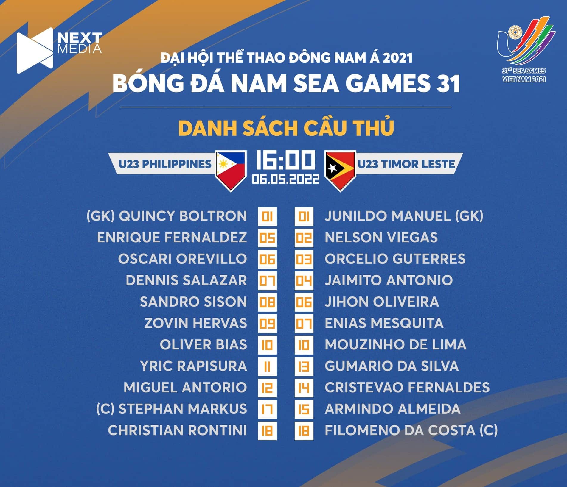 Trực tiếp U23 Philippines 1-0 U23 Đông Timor: Bàn thắng sớm 133869