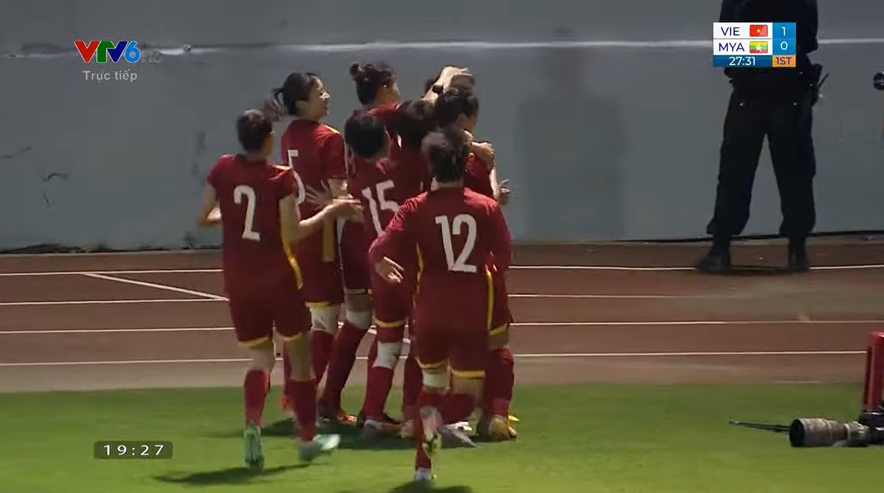 Trực tiếp nữ Việt Nam 1-0 nữ Myanmar: Huỳnh Như tỏa sáng! 138811