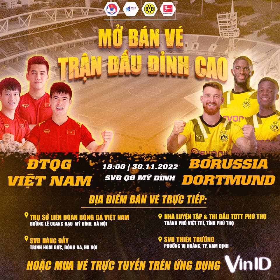 VFF báo tin không thể vui hơn trận ĐT Việt Nam đấu Dortmund 214720