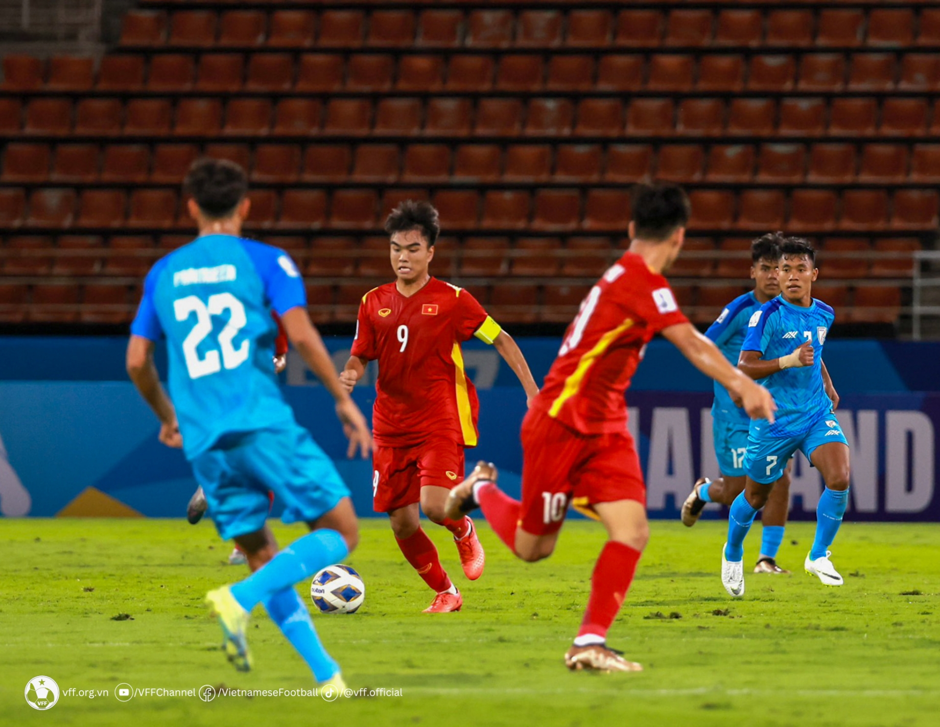 Trực tiếp U17 Việt Nam 1-0 U17 Ấn Độ: Siêu phẩm mở điểm! 293434