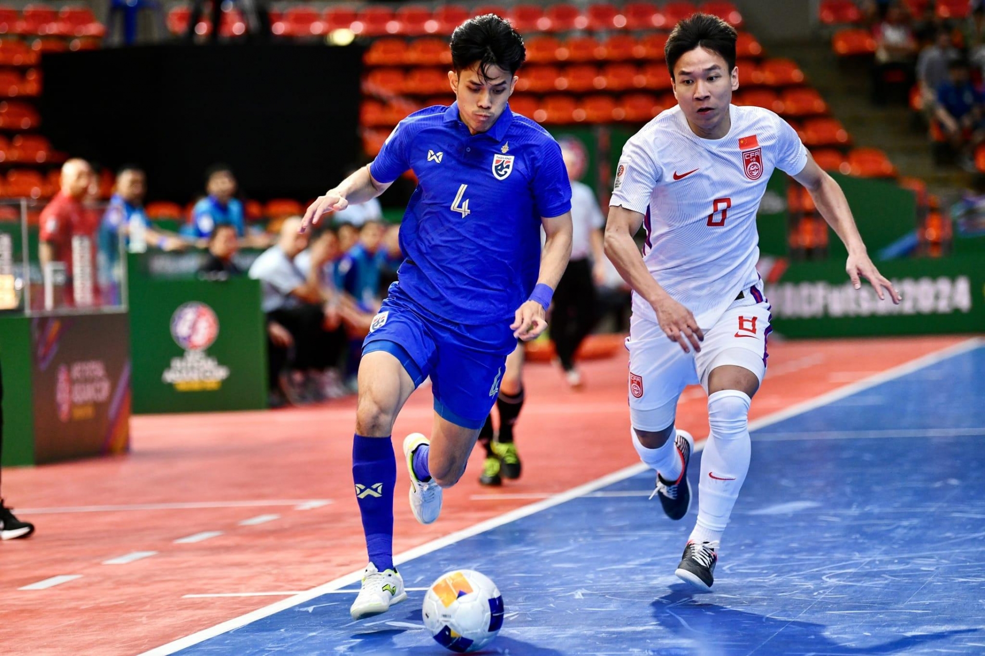 Trực tiếp futsal Thái Lan 3-0 Trung Quốc: Bàn thắng liên tiếp