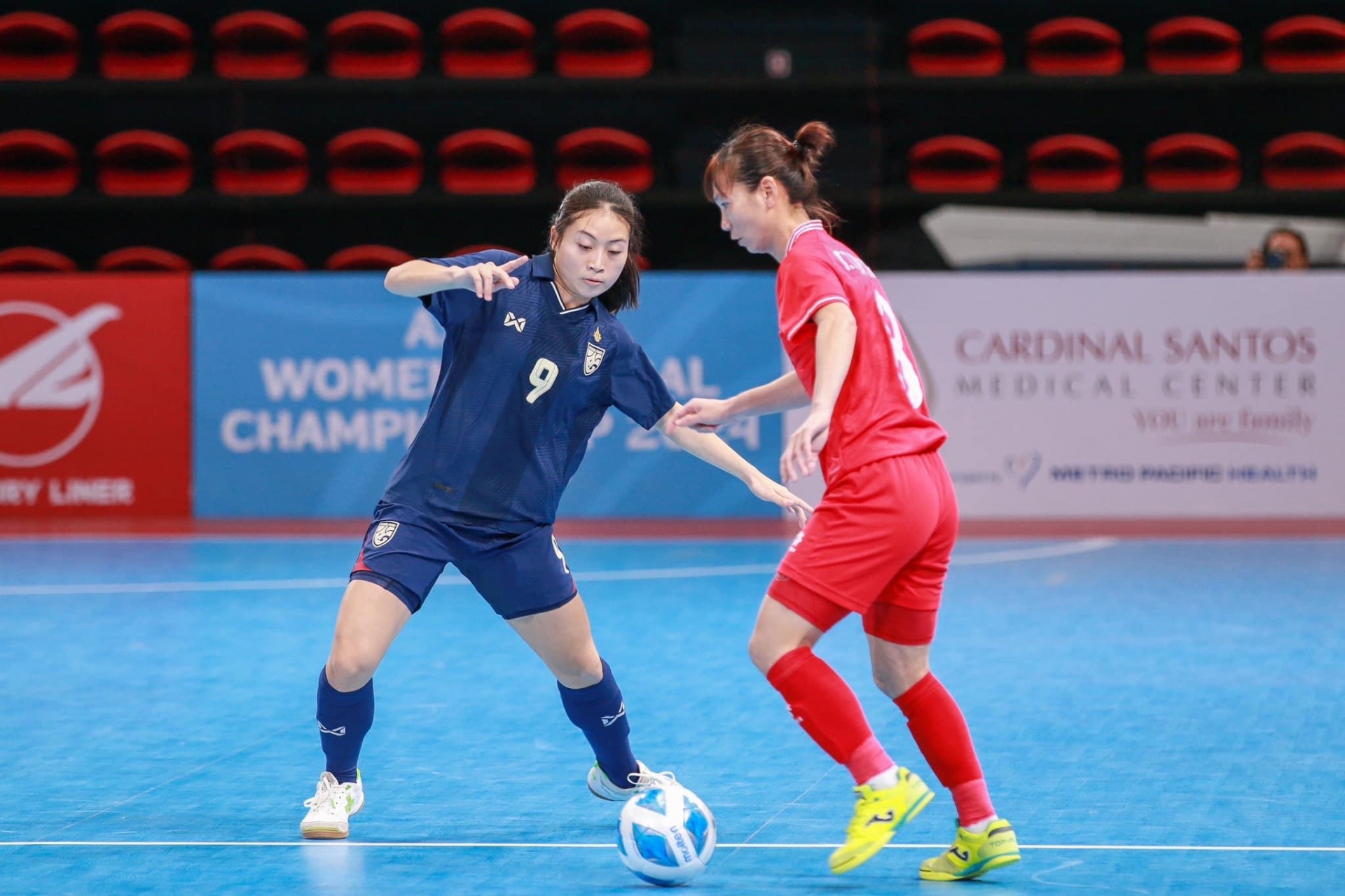 Trực tiếp futsal nữ Việt Nam 0-0 Thái Lan: Giằng co kịch tính!