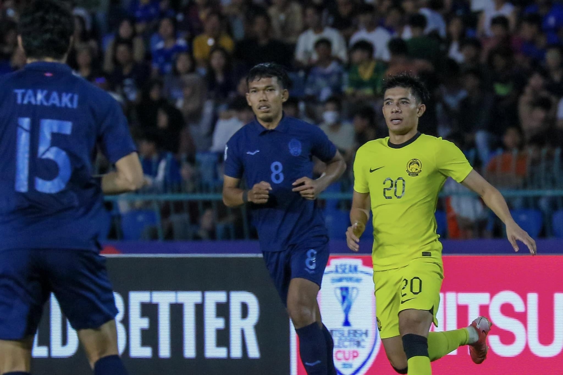 Trực tiếp Campuchia 2-2 Malaysia: Rượt đuổi hấp dẫn!