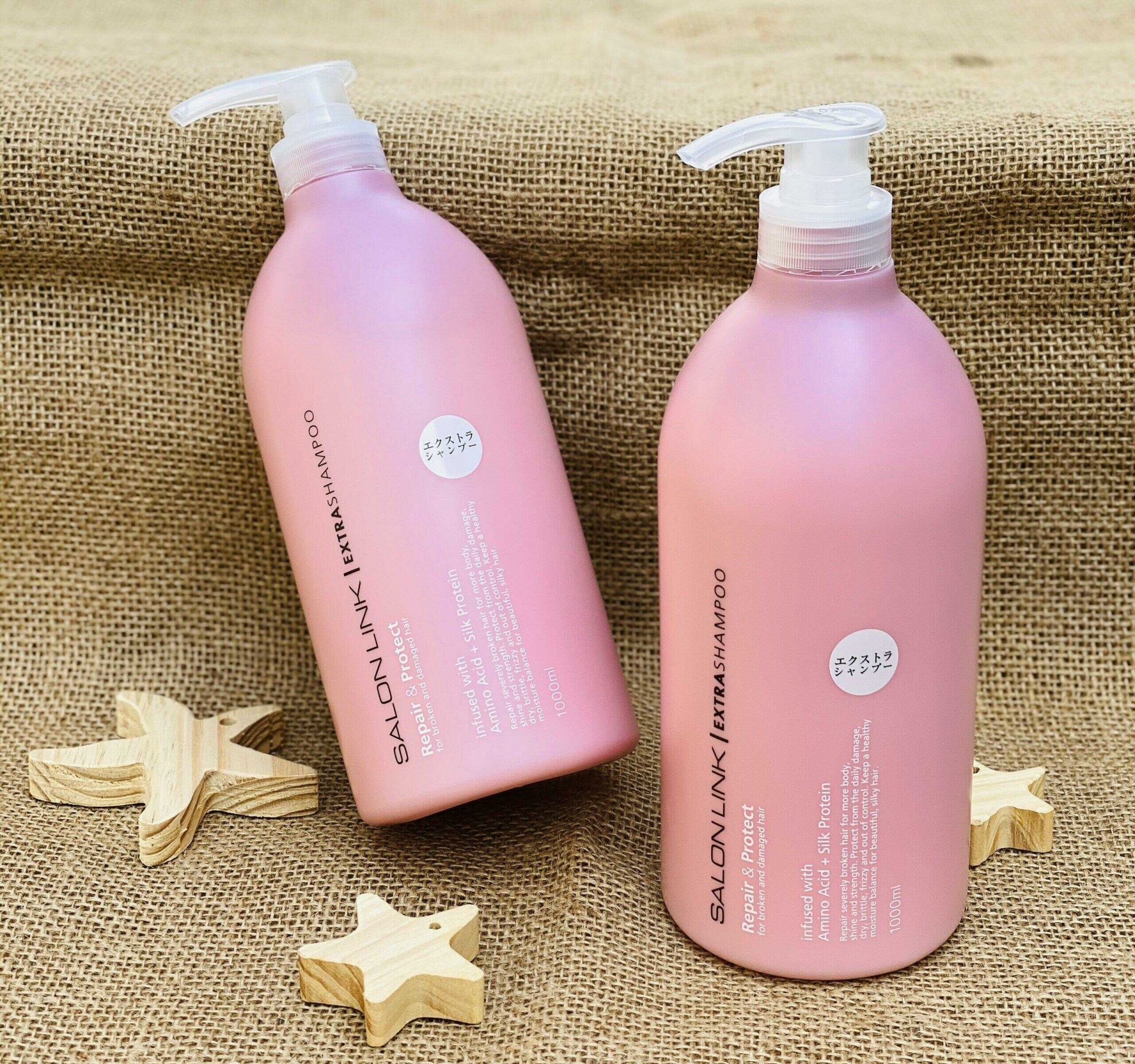 Review dầu gội Kumano Salon Link Extra Shampoo 378742