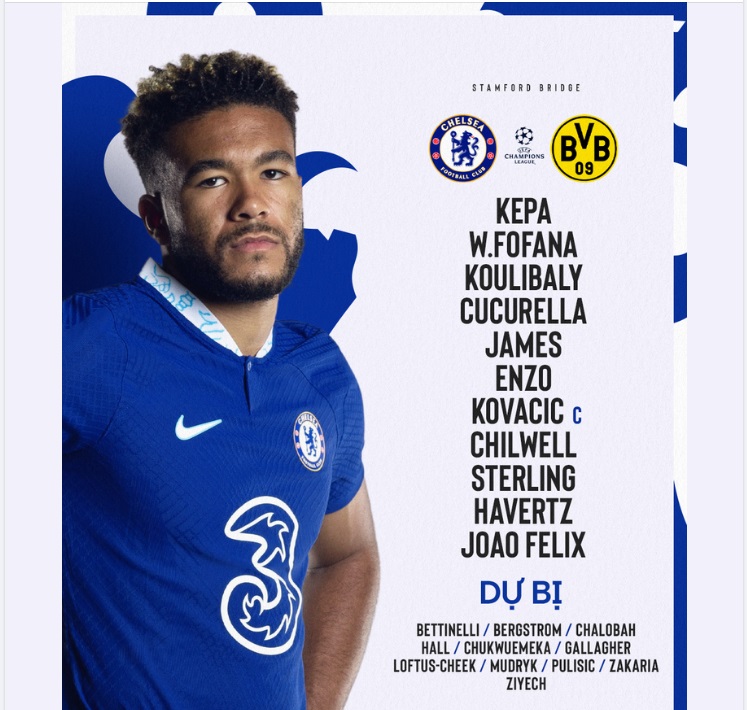 Trực tiếp Chelsea vs Dortmund, 3h00 ngày 7/3/2023 255861