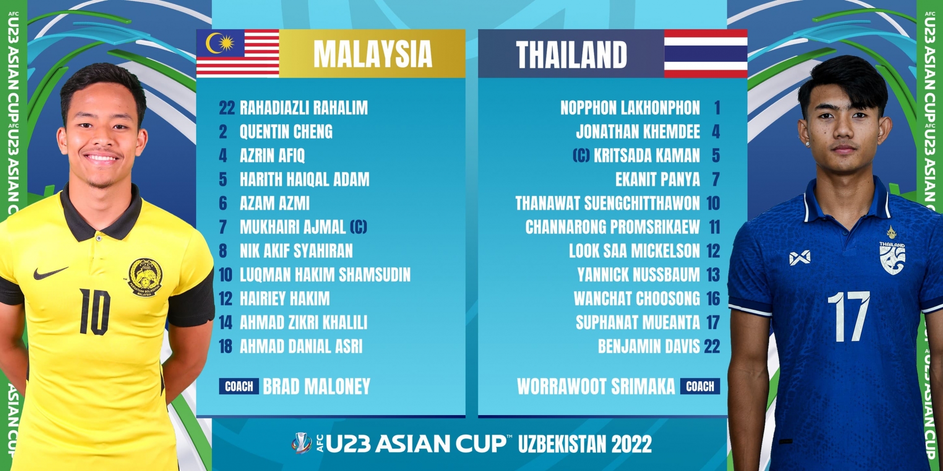 Trực tiếp U23 Thái Lan vs U23 Malaysia, 22h00 ngày 5/6 145066