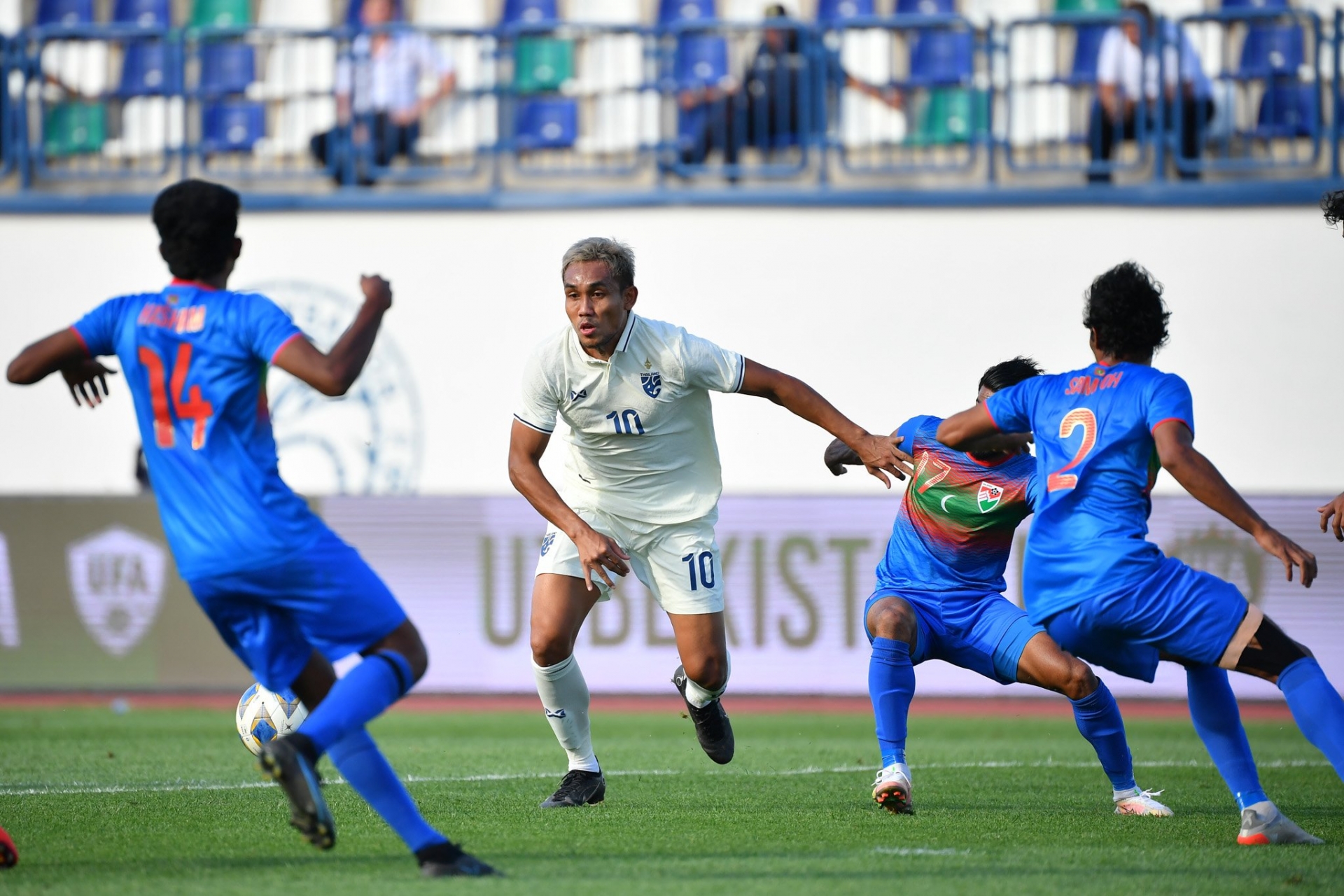 Trực tiếp ĐT Thái Lan 2-0 ĐT Maldives: Voi Chiến áp đảo 146458