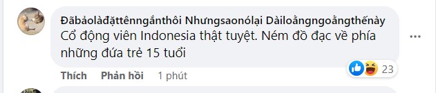 Thắng U16 Việt Nam, Indonesia vẫn bị cả Đông Nam Á 'cà khịa' 170804