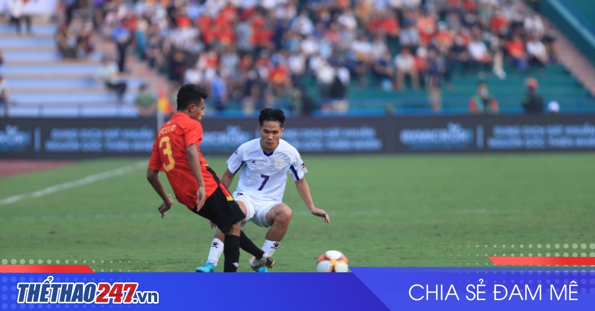 thumbnail - Rượt đuổi tỉ số hấp dẫn, U23 Myanmar nhọc nhằn vượt qua đội bóng yếu nhất bảng A