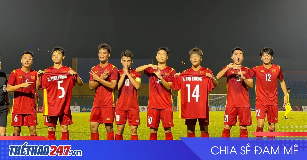 U19 เวียดนามได้รับ ‘ข่าวด่วน’ ก่อนการแข่งขันในเอเชีย