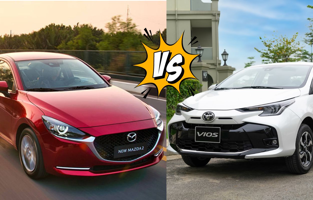 So sánh Mazda2 và Toyota Vios: Nên chọn xe nào? 332730