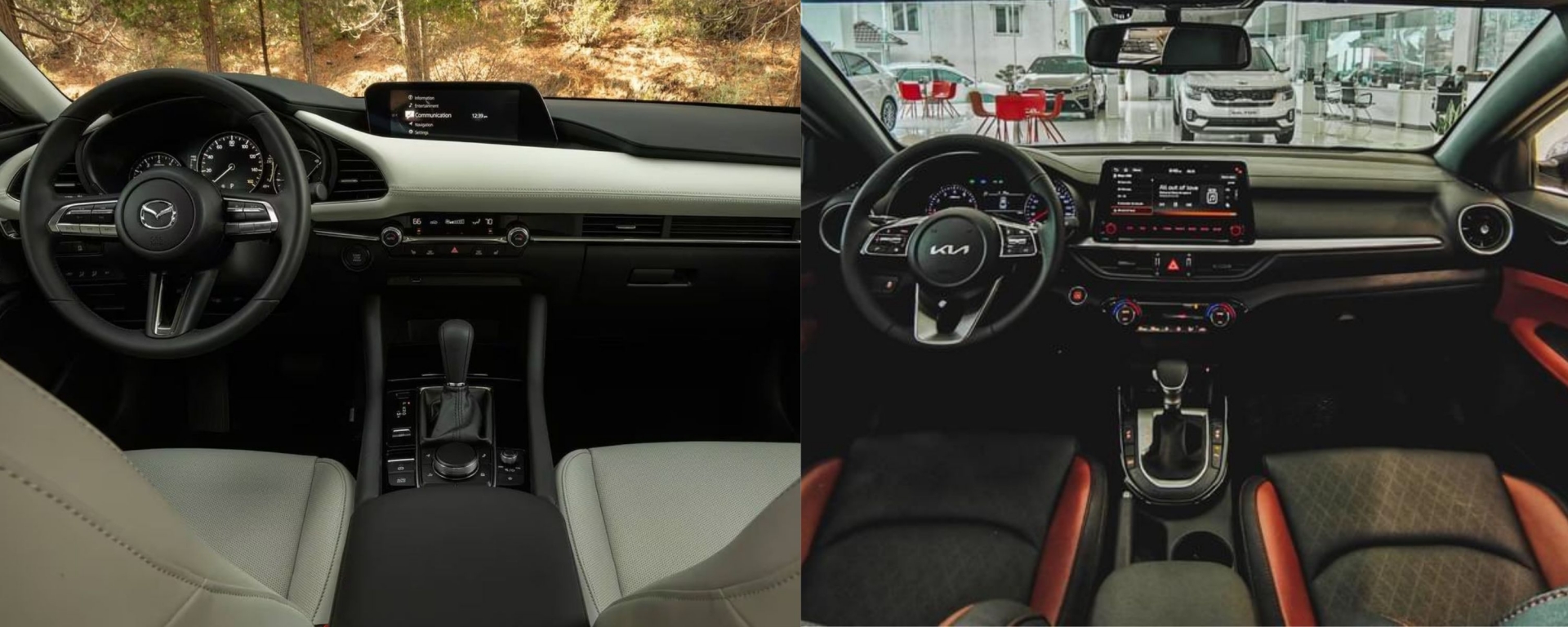 So sánh Mazda3 và Kia K3 338821