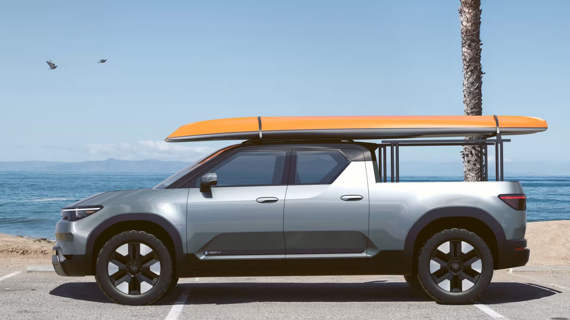 Toyota giới thiệu bán tải chạy điện được coi là ‘tiểu Hilux’, thiết kế gây bất ngờ 345094