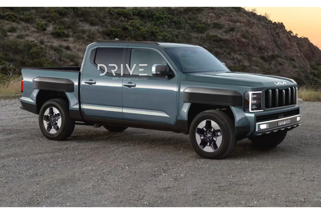 Tasman - bán tải mới nhà Kia được phác họa với thiết kế mạnh mẽ ‘vạn người mê’ 408231