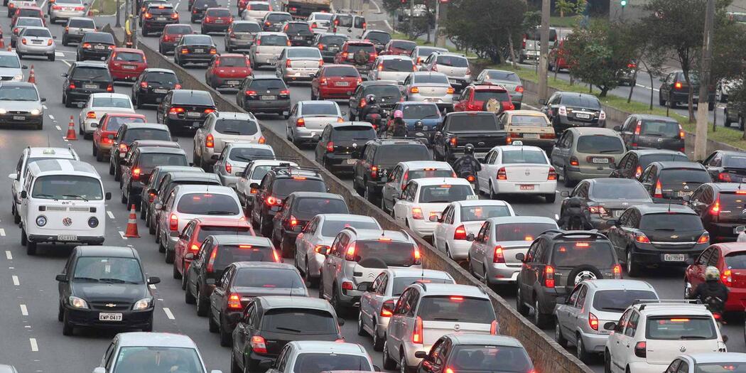 Brazil traffic jam