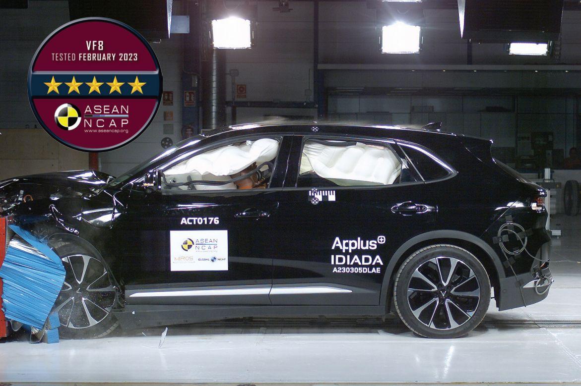 Xe điện VinFast VF 8 ‘gặt hái’ loạt giải thưởng an toàn của ASEAN NCAP 471294