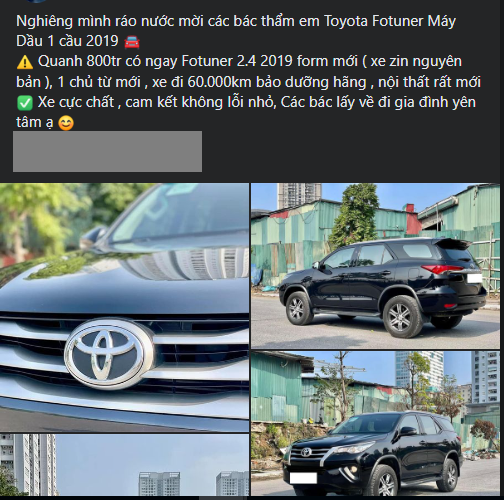 toyota fortuner 2019