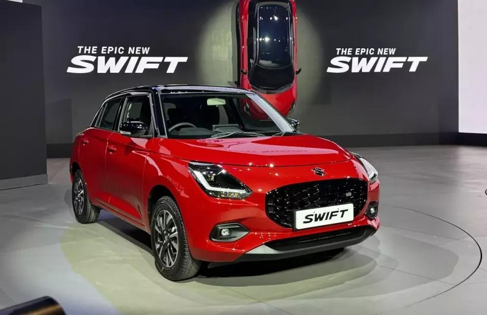 Suzuki Swift thế hệ mới tiếp tục ra mắt châu Á: 'Ăn xăng' 3,88 lít/100 km, giá quy đổi từ gần 200 triệu đồng 459616