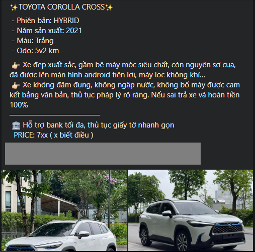 toyota corolla cross hybrid 2021