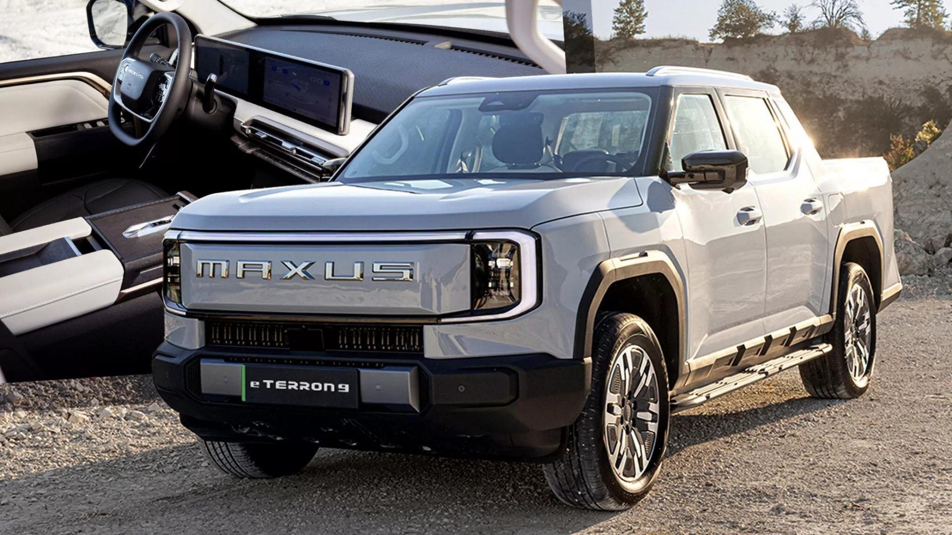 Ra mắt bán tải điện Maxus eTerron 9: Lớn hơn Ford Ranger, tầm vận hành ...