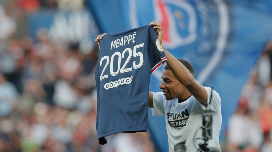 La Liga kiện PSG vụ Mbappe, chủ tịch UEFA lập tức 'dằn mặt' Real 141441