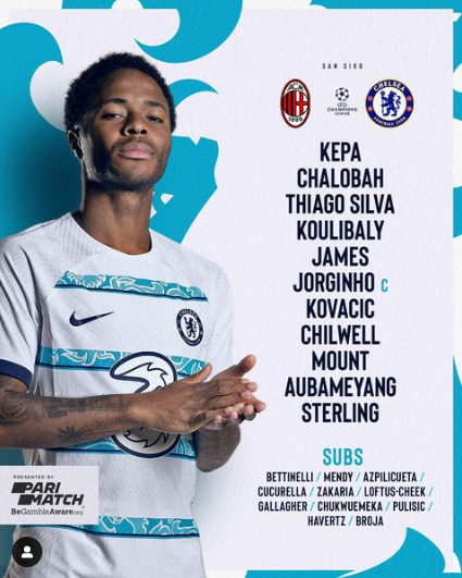 Trực tiếp AC Milan vs Chelsea: Aubameyang đối đầu Giroud, Sterling và Mount trợ chiến 201294