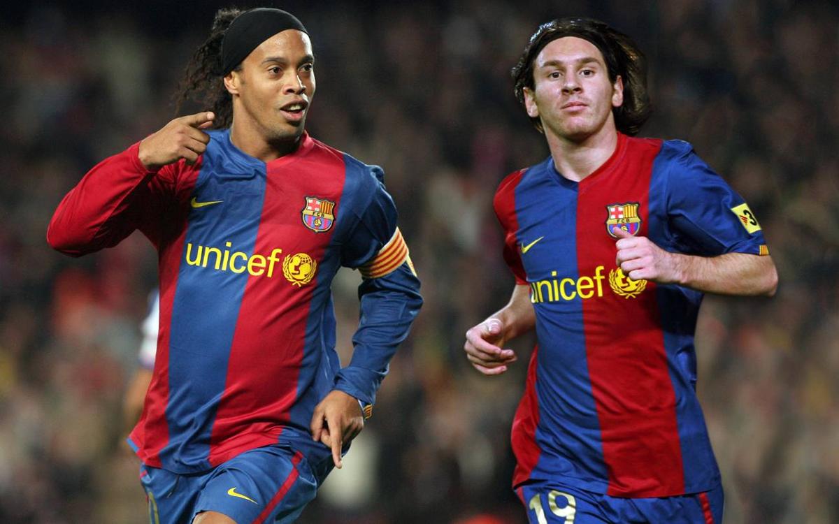 Ronaldinho chia sẻ điều đặc biệt, khiến fan Messi 'vỡ òa hạnh phúc' 233293