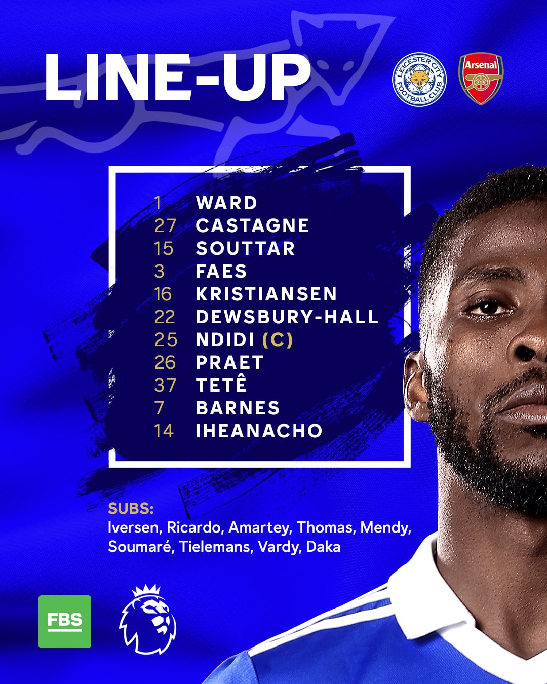 Trực tiếp Arsenal vs Leicester: Trossard đá chính, Odegaard trợ chiến B. Saka 252163